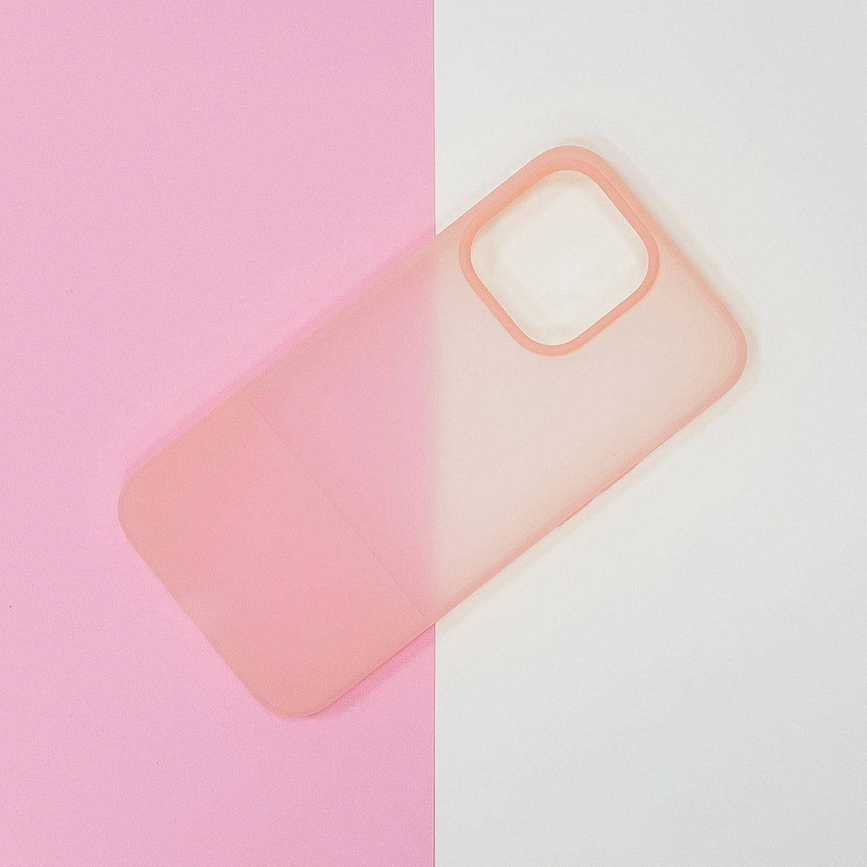 Kingxbar Plain Series case cover for iPhone 13 silicone cover pink