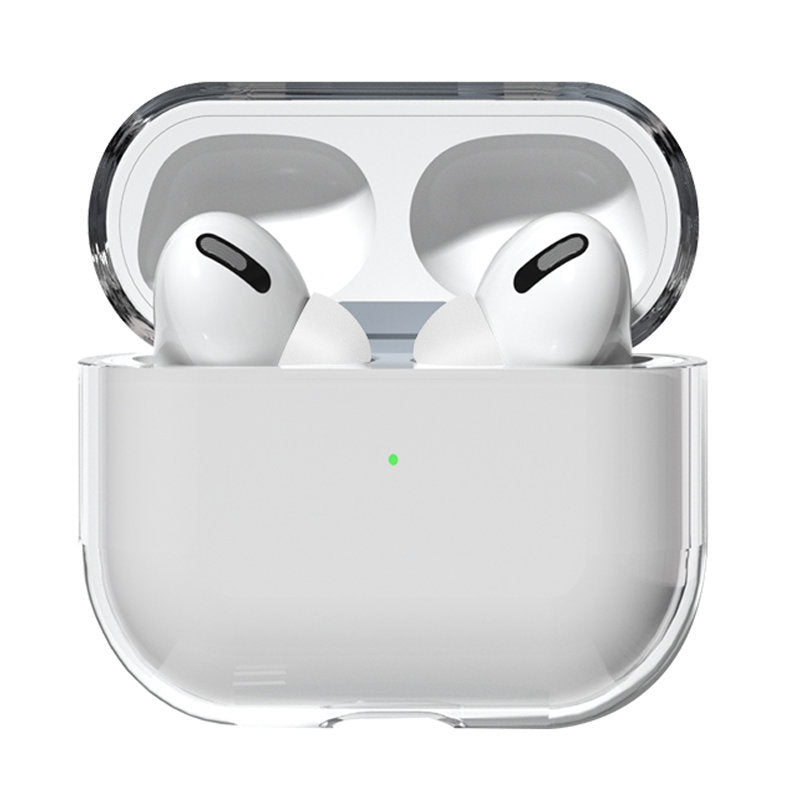 Æske til AirPods 3 hårdt og solidt dække til hovedtelefoner gennemsigtigt (æske A)