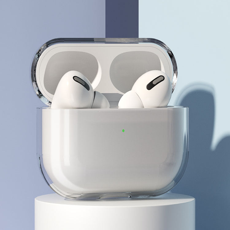 Æske til AirPods 3 hårdt og solidt dække til hovedtelefoner gennemsigtigt (æske A)