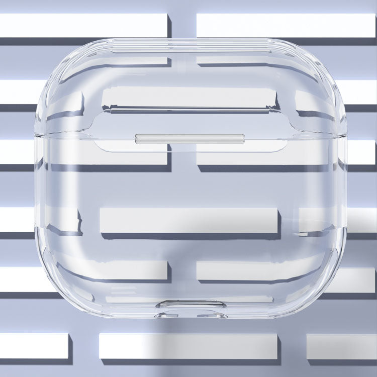 Æske til AirPods 3 hårdt og solidt dække til hovedtelefoner gennemsigtigt (æske A)
