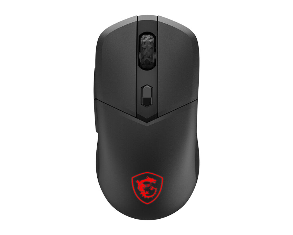 MSI VERSA 300 ELITE WIRELESS mus Spil Højre hånd RF Wireless + Bluetooth + USB Type-C Optisk 26000 dpi