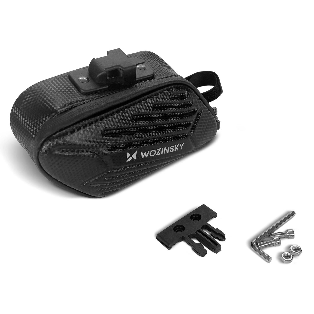 Wozinsky Vandtæt Undersadeltaske 1,5L Sort (WBB27BK)