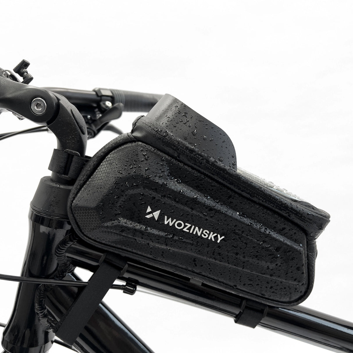 Wozinsky Bike Frame Bag 1.7l Telefon Cover Black (WBB28BK)