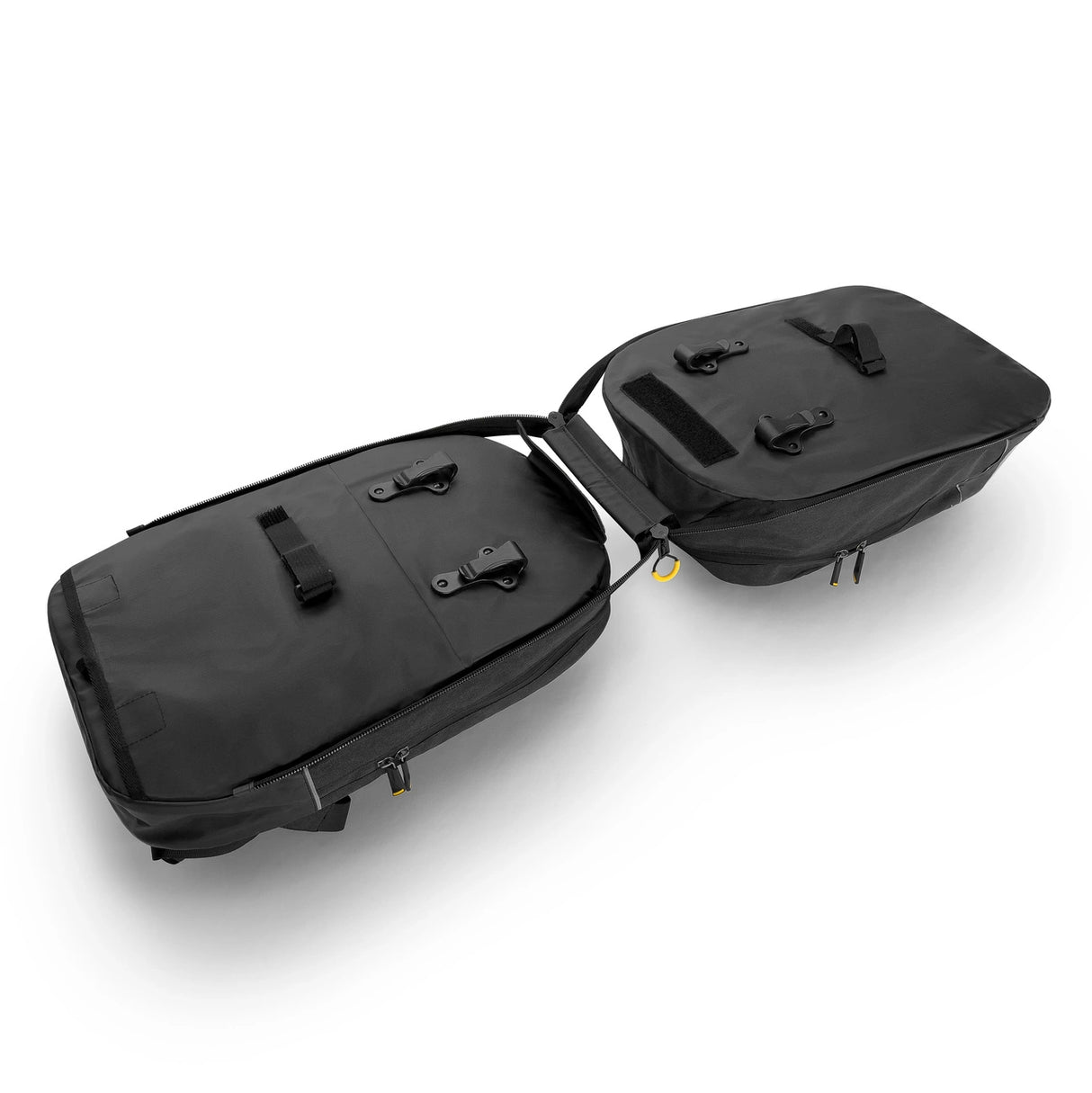 Wozinsky cykeltaske dobbelt rygsæk 2in1 30l sort (WBB30BK)