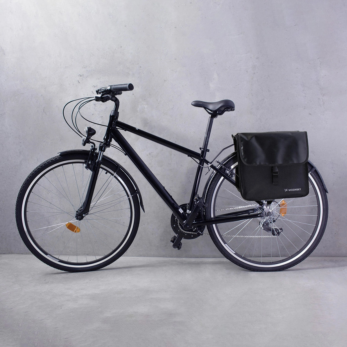 Wozinsky Dobbelt Cykeltaske til Bagagerum 28L Sort (WBB34BK)