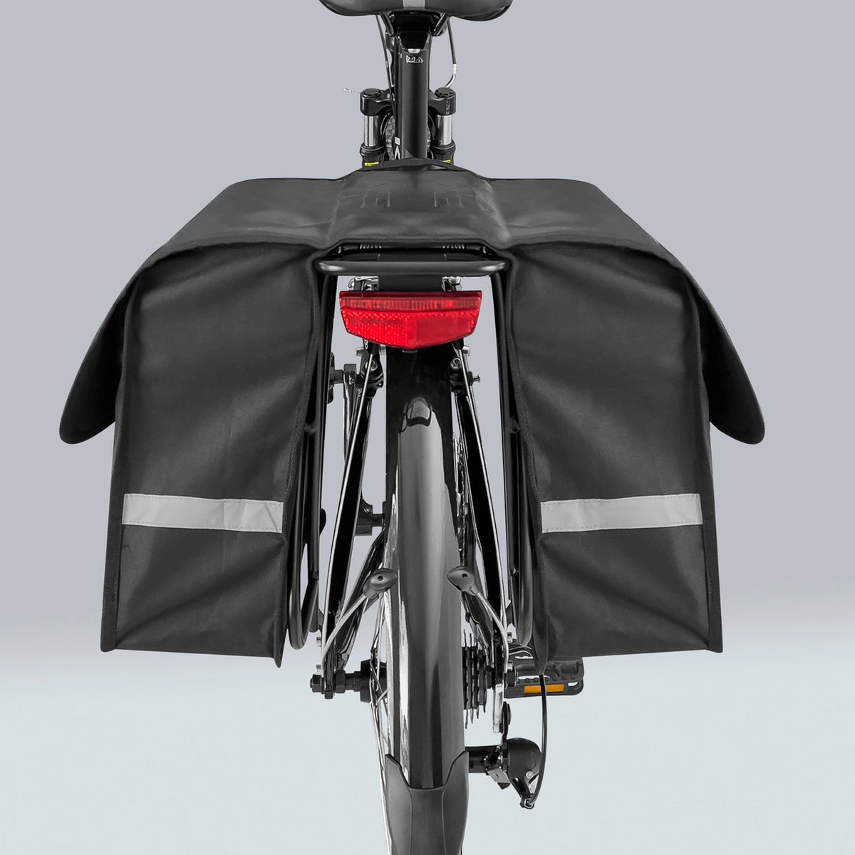 Wozinsky Dobbelt Cykeltaske til Bagagerum 28L Sort (WBB34BK)