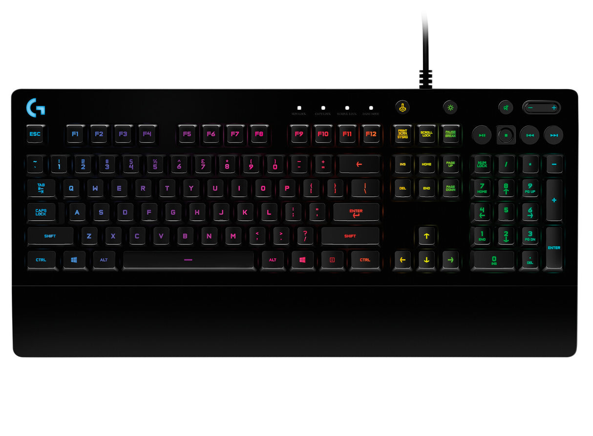 Logitech G G213 Prodigy tastatur Spil USB QWERTY US International Sort