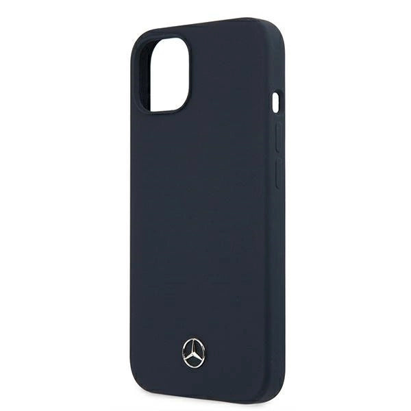 Mercedes MEHCP13SSILNA iPhone 13 mini 5,4" granat-/navy-hårdkasse Silicone Line