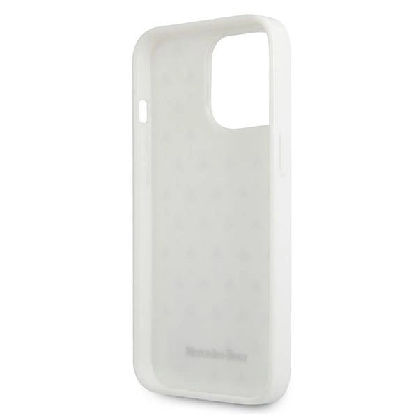 Mercedes MEHCP13XESPWH iPhone 13 Pro Max 6,7" hvid/hvid hardcase Silver Stars mønster