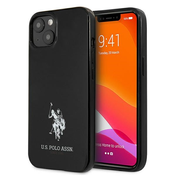 US Polo USHCP13SUMHK iPhone 13 mini 5.4" sort/sort hårdkasse Heste logo