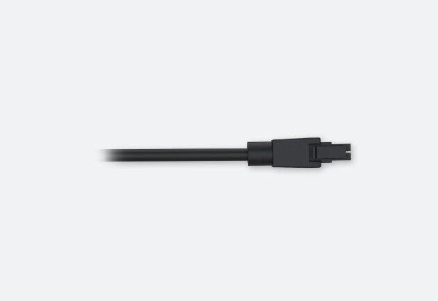 Teltonika 4-pin to 4-pin power cable Sort 1 m 4-polet