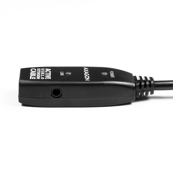 Axagon ADR-210 USB-kabel USB 2.0 10 m USB A 0,48 Gbit/sek. Sort