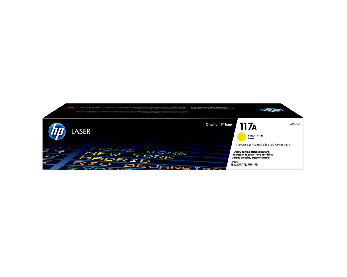 HP 117A Original lasertonerpatron, gul