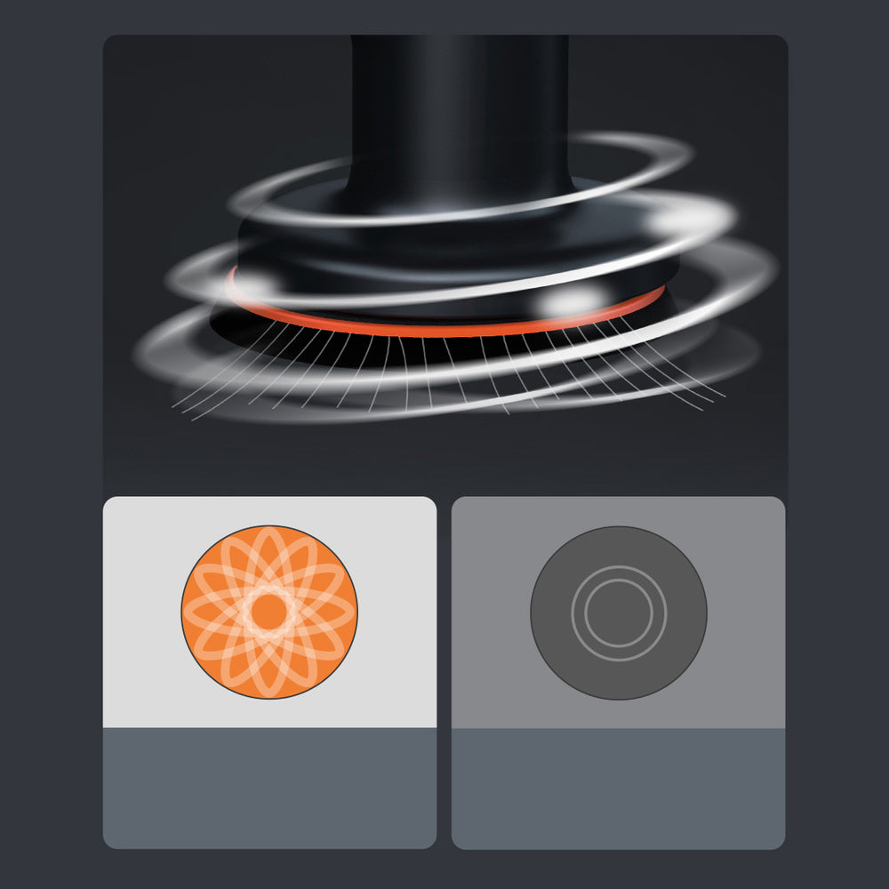 Baseus trådløs elektrisk poleringsmaskine 30W 4000mAh sort (CRDLQ-B01)