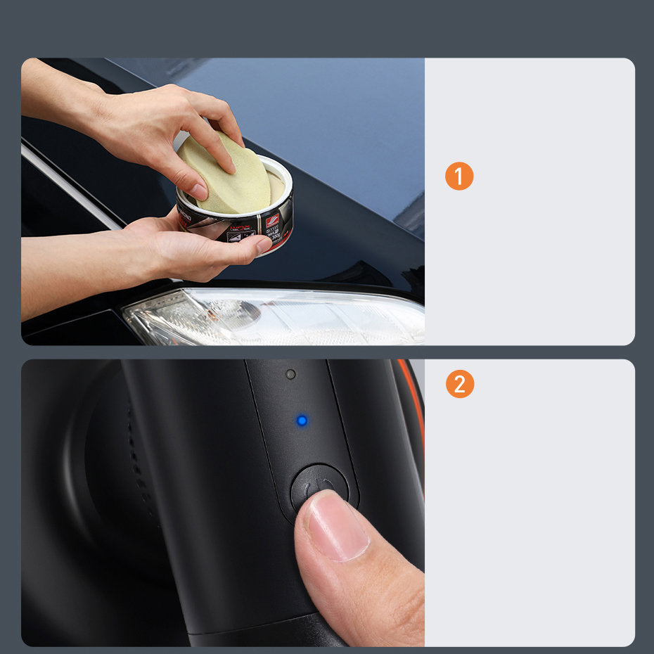 Baseus cordless electric polish machine 30W 4000mAh black (CRDLQ-B01)