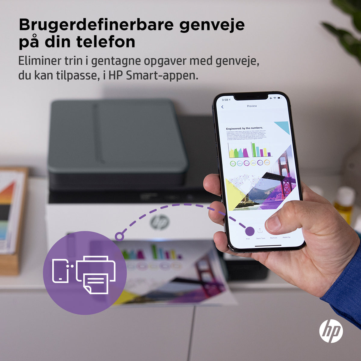 HP Smart Tank 7605 All-in-One Blækprinter