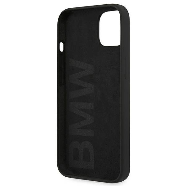 Etui BMW BMHCP13SSILBK iPhone 13 mini 5,4" sort/sort hardcase Silikon Signatur