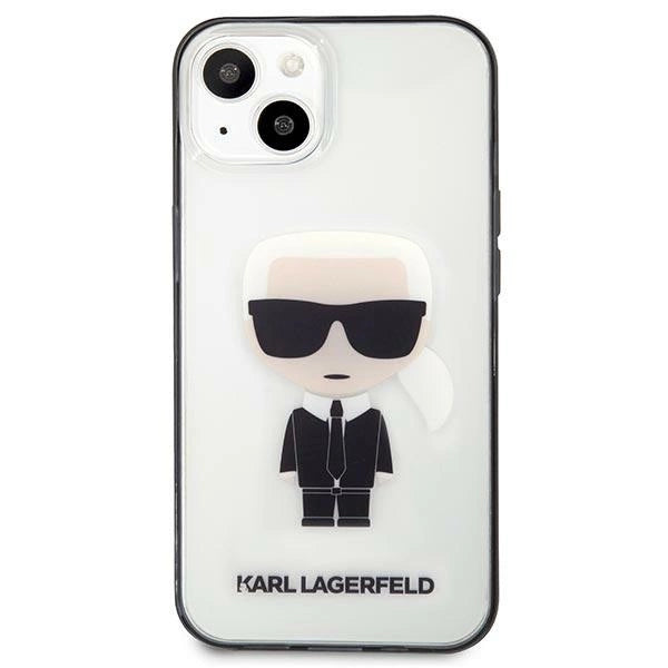 Karl Lagerfeld Iconik Karl Case for iPhone 13 mini - Transparent