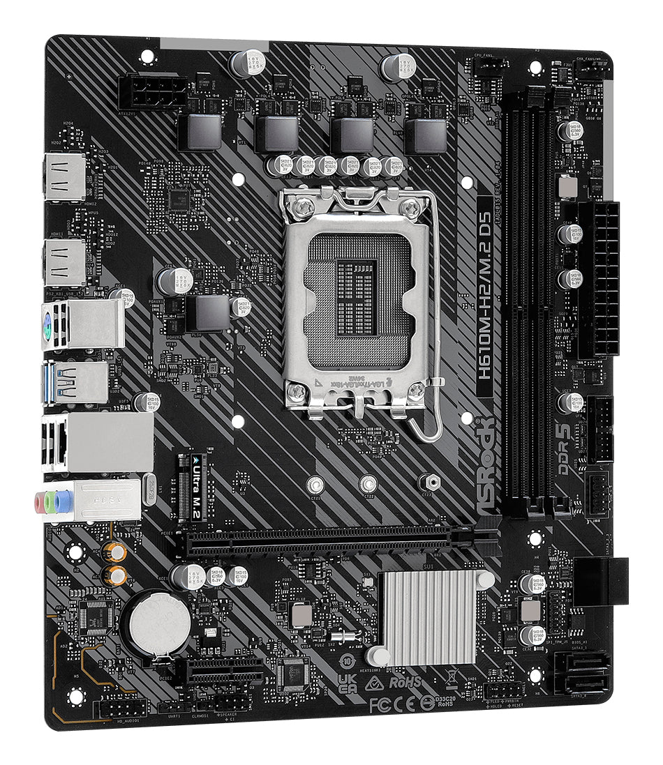 ASRock H610M-H2/M.2 D5 1700 mATX DDR5