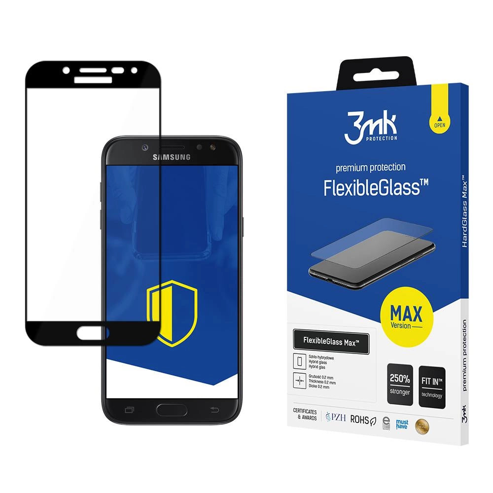 Samsung Galaxy J5 2017 sort - 3mk FlexibleGlass MaxTM