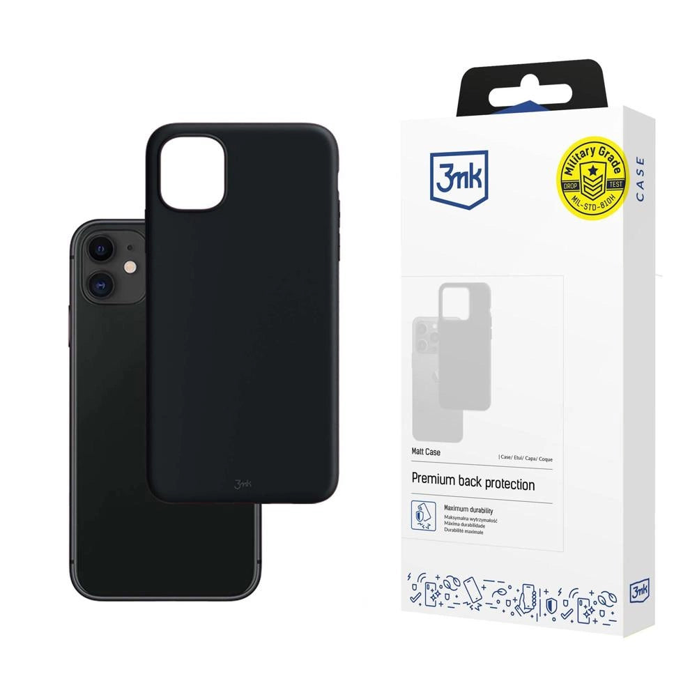 Apple iPhone 11 - 3mk Matt Case sort