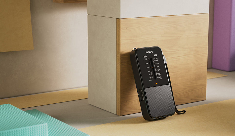 Philips TAR1509/00 radio Bærbar Analog Sort