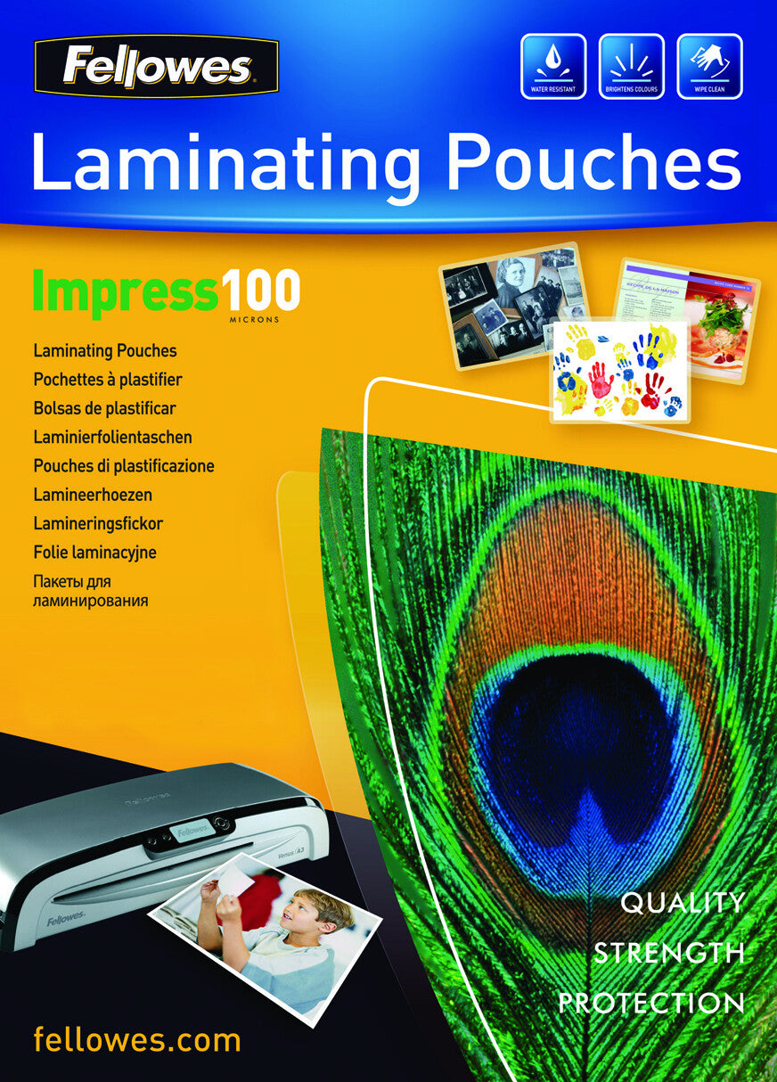 Fellowes 5351111 plastlomme 100 stk