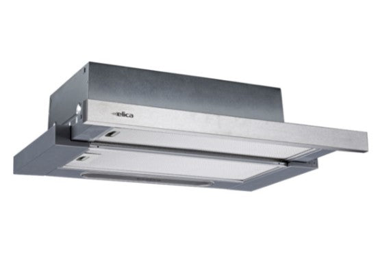 Eico Elite 14 LUX 50 Semi indbygget (træk ud) Grå, Rustfrit stål 304 m³/t