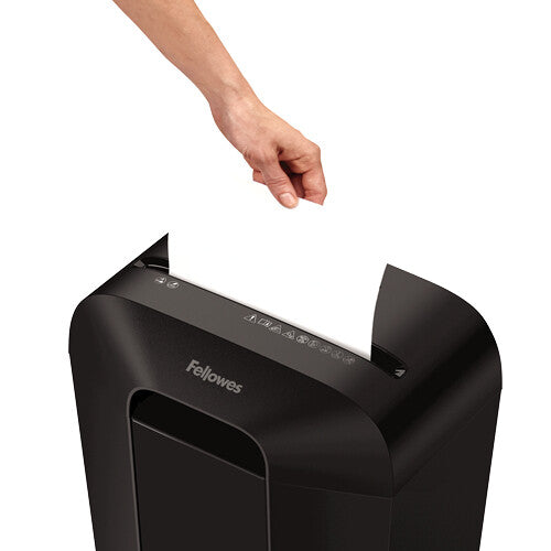 Fellowes Powershred LX50 papirmakulator Delvist makulering Sort