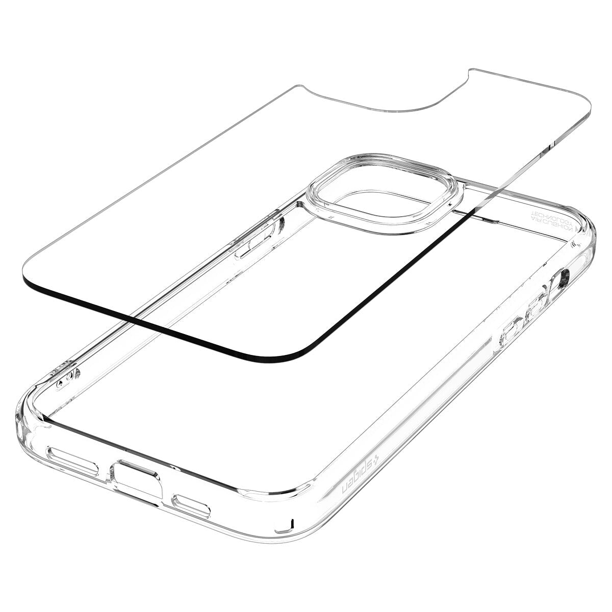Spigen ACS06793 mobiltelefon etui 15,5 cm (6.1") Cover Transparent