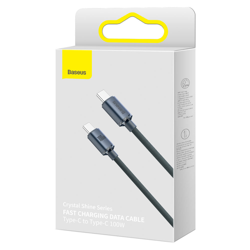 Baseus CAJY000601 USB-C - USB-C PD cable 100W 5A 480Mb/s 1.2m - black