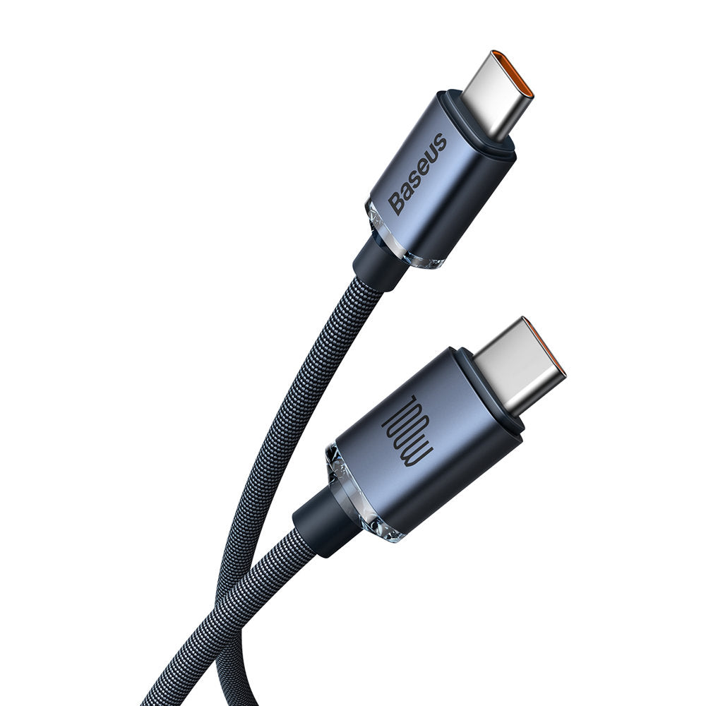 Baseus CAJY000601 USB-C - USB-C PD cable 100W 5A 480Mb/s 1.2m - black