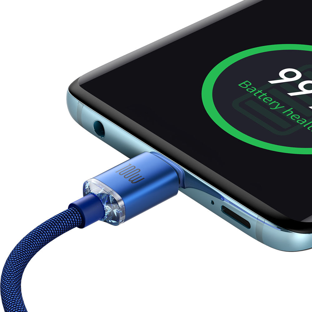 Baseus CAJY000703 USB-C - USB-C PD cable 100W 480Mb/s 2m - blue