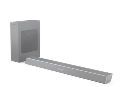 Philips TAB8505/10 SoundBar højttaler Sølv 2.1 kanaler 200 W