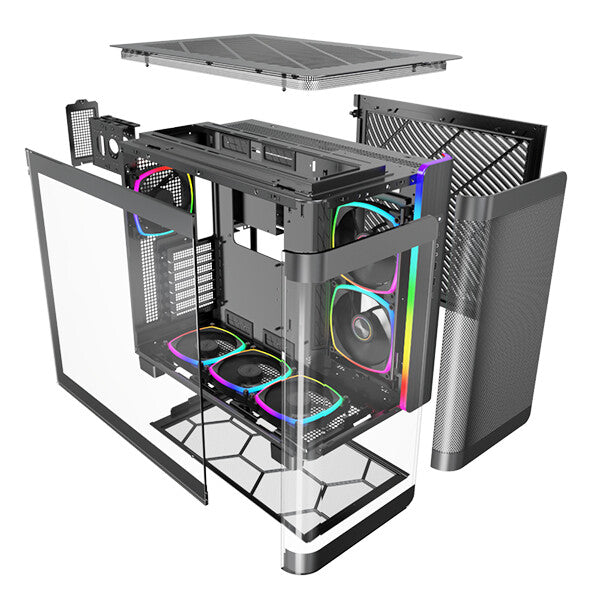 Montech King 95 PRO Midi Tower Sort