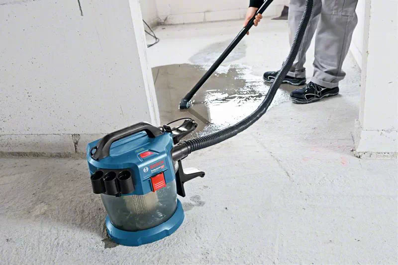 Bosch GAS 18V-10 L Professional Sort, Blå
