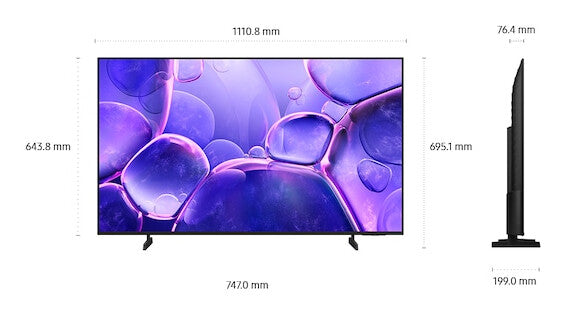 Samsung UE50U8072FU 50 4K (UHD) 2160p Sort