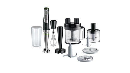 Braun Multiquick 9 MQ 9187XLI Stavblender 1.2kW Premium sort/børstet rustfrit stål