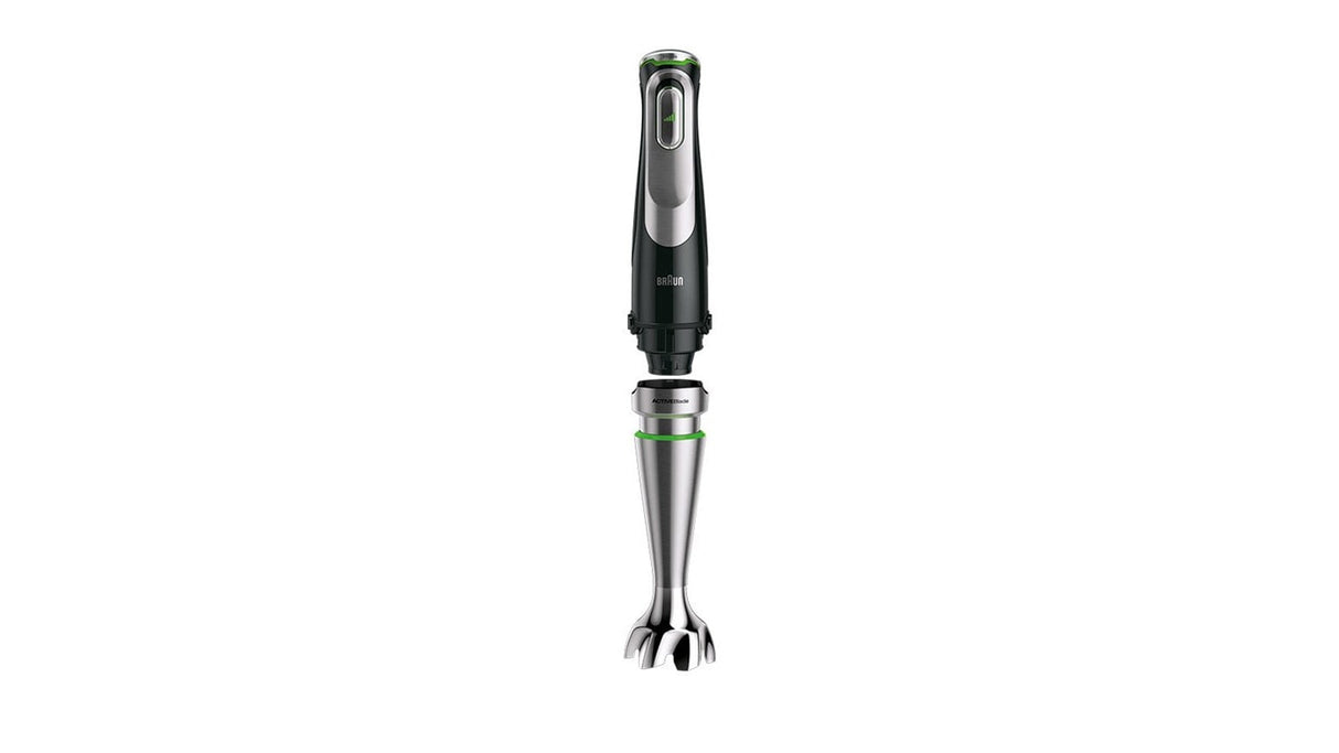 Braun MultiQuick 9 MQ 9147X 0,6 L Nedsænkning blender 1200 W Sort, Rustfrit stål