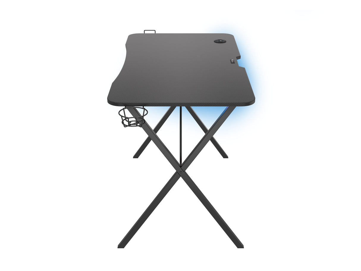 Genesis Holm 200 RGB Skrivebord Stålramme Gaming