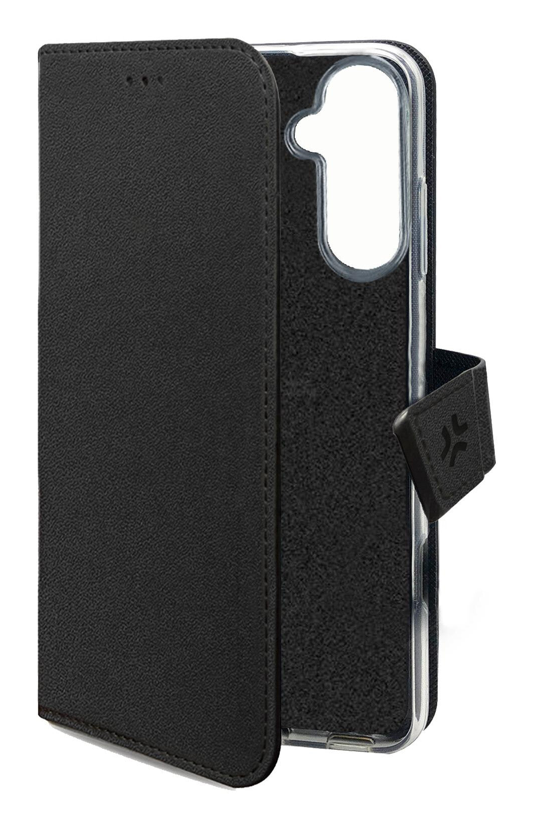 Celly WALLY mobiltelefon etui 17 cm (6.7") Tegnebogsetui Sort
