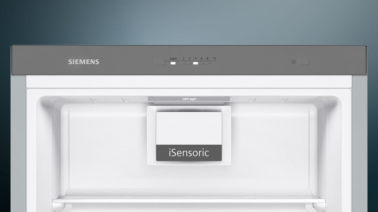 Siemens iQ300 KS36VVIEP køleskab Fritstående 346 L Rustfrit stål