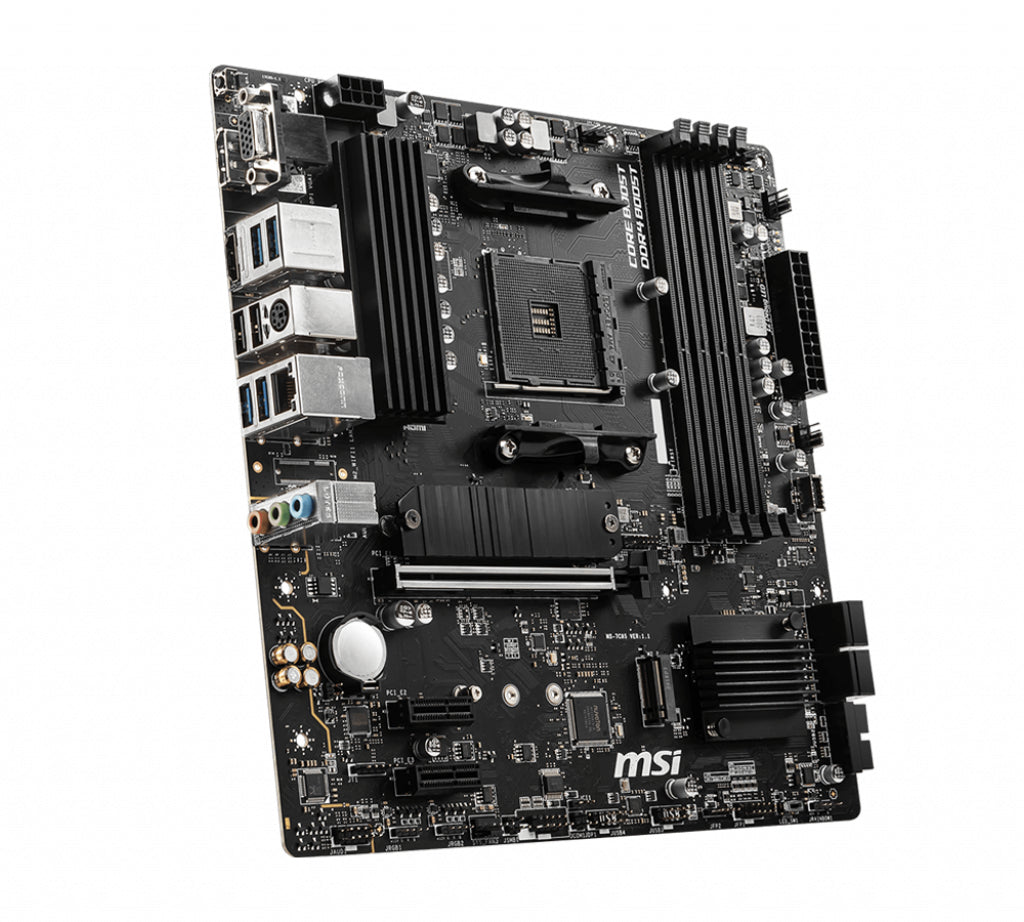 MSI B550M PRO-VDH bundkort AMD B550 Stik AM4 micro ATX