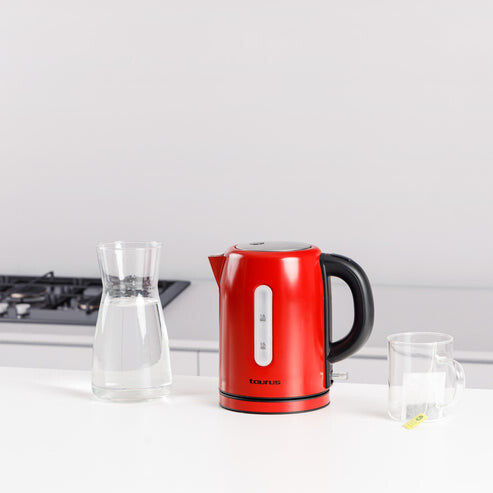 Taurus Vintage Compact Red elkedel 1 L 2200 W Rød