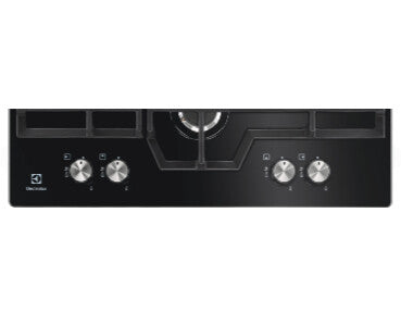Electrolux KGG6456K Sort Indbygget 59 cm Gaskomfur 4 zone(s)