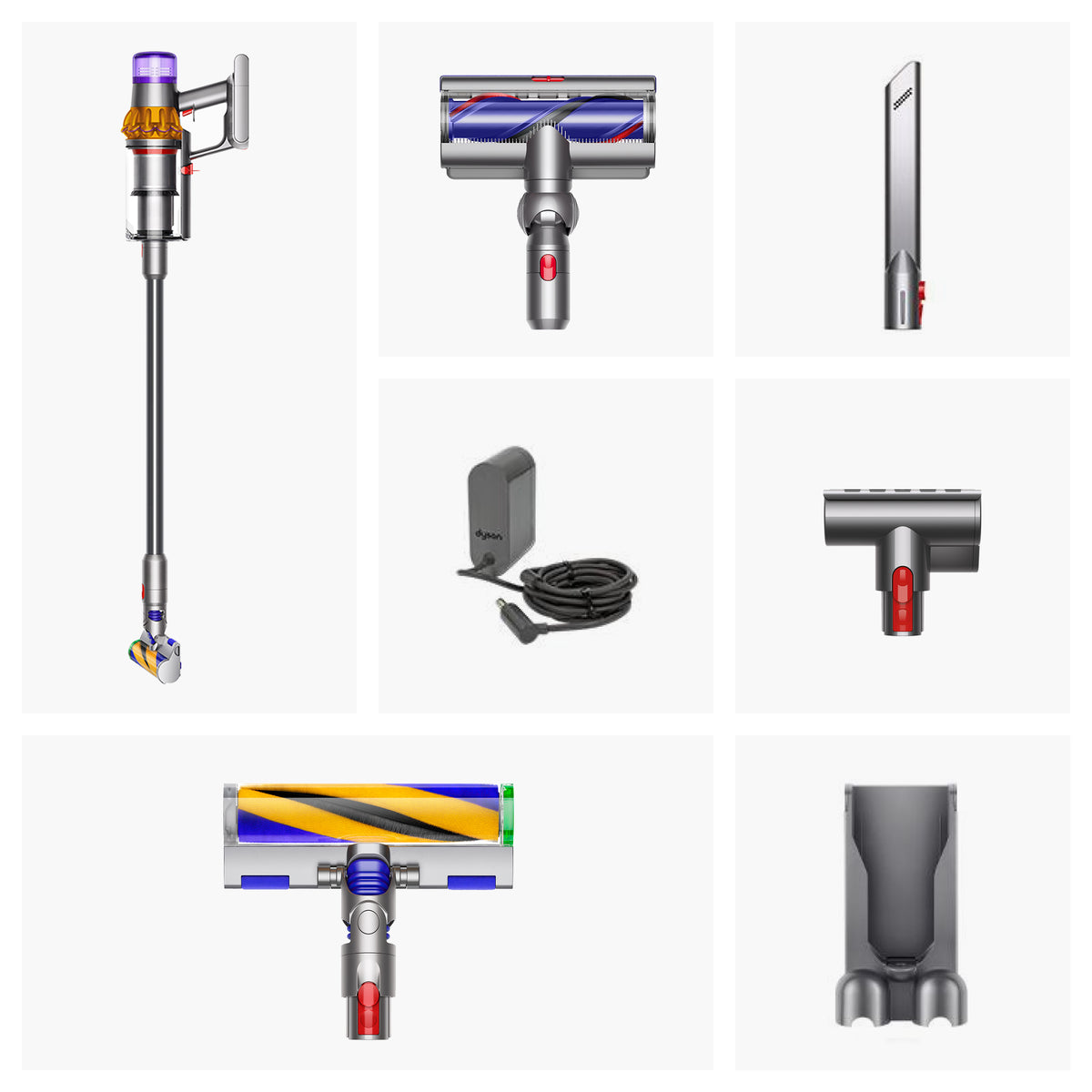 Dyson V15 Detect Absolute Rustfrit stål