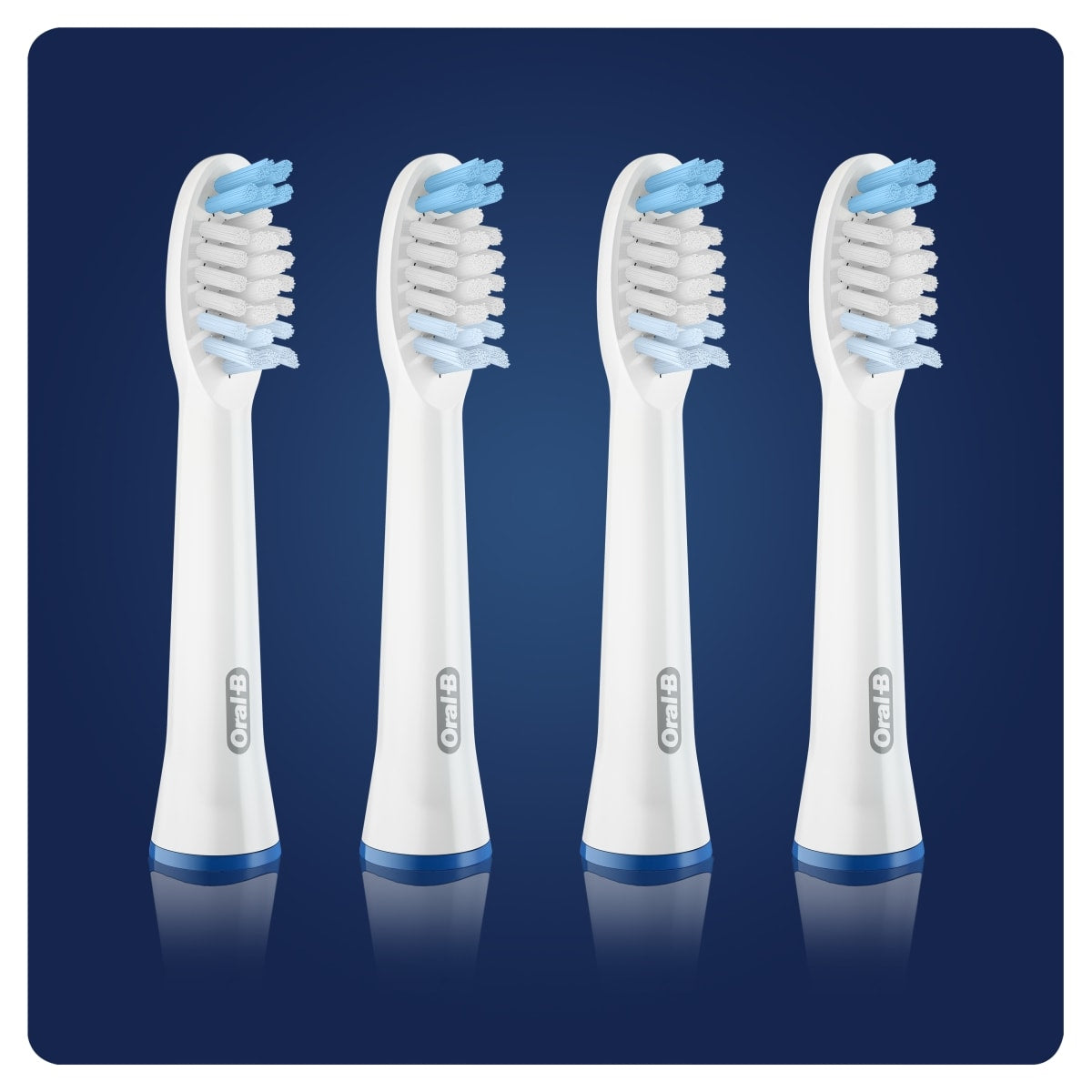 Braun Pulsonic Clean 4 stk Hvid