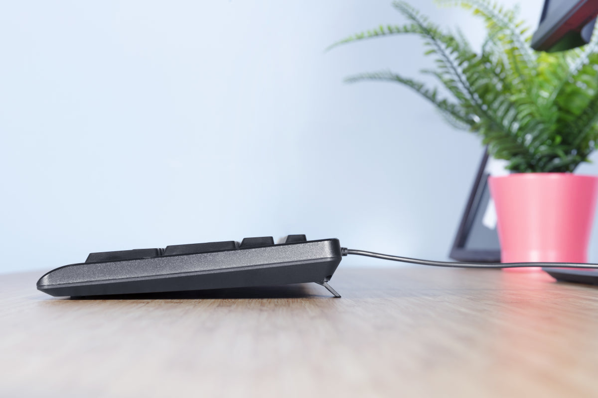 Trust Primo tastatur Medicinsk USB Nordisk Sort