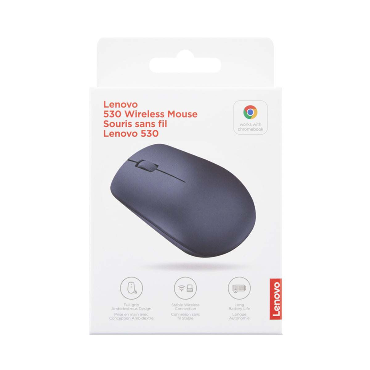 Lenovo 530 mus Kontor Ambidextrous RF trådløst Optisk 1200 dpi