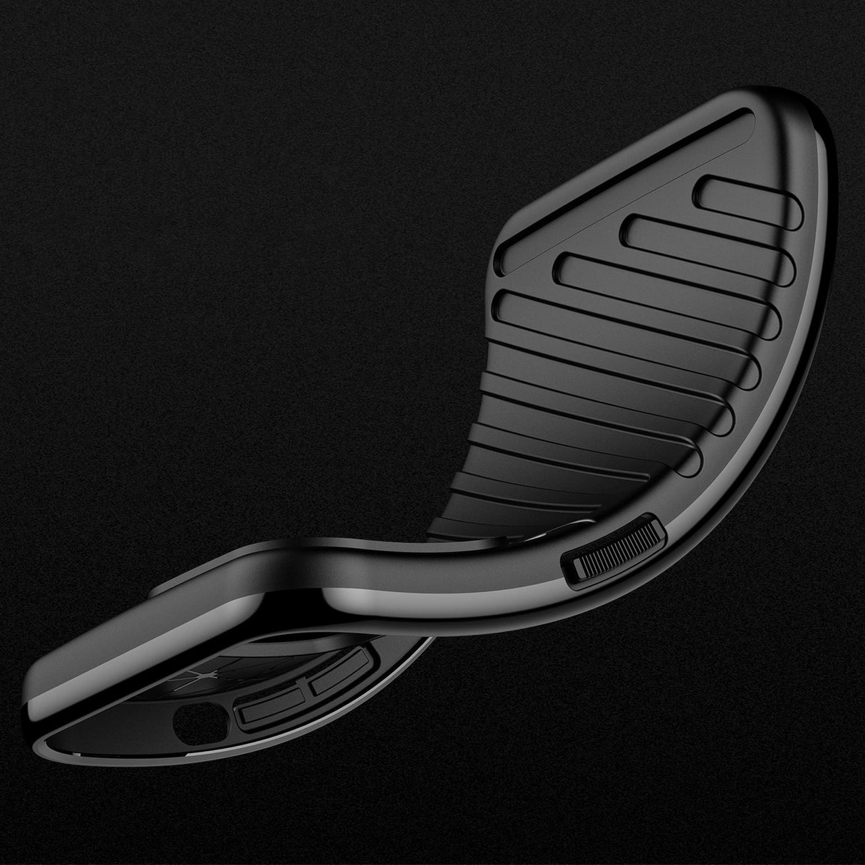 Thunder Case fleksibelt pansret cover til Motorola Moto G Stylus 2022 sort